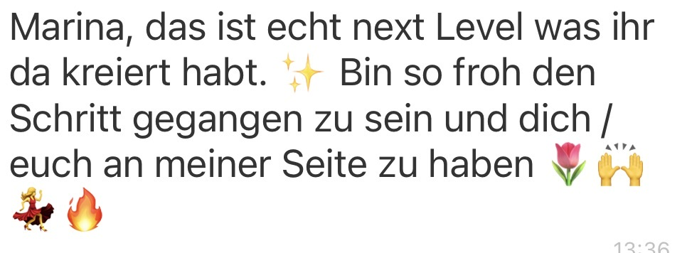 Kundinnen-Erfolg Screenshot